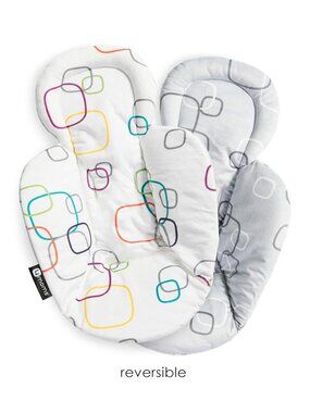 4moms RockaRoo MamaRoo Infant Insert Reversible Design Replacement Fabric - READ